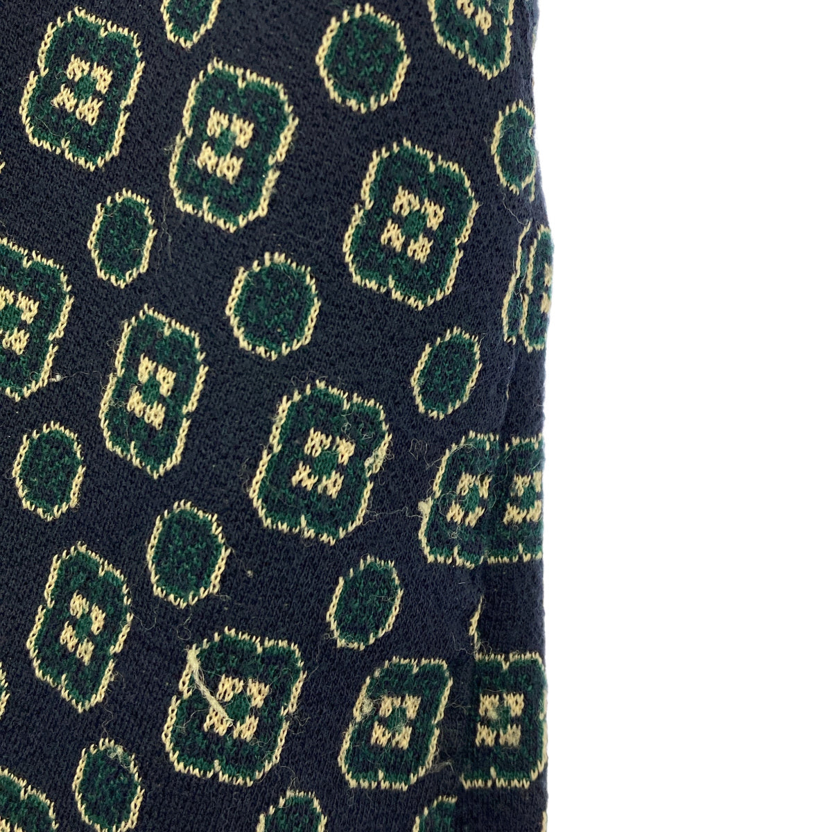 L.B.M.1911 L.B.M.1911 black×green geometric-pattern 2-button tailored jacket tops