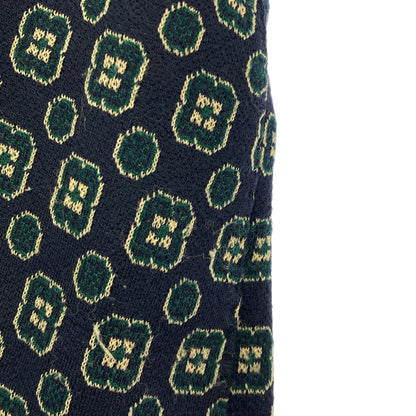 L.B.M.1911 L.B.M.1911 black×green geometric-pattern 2-button tailored jacket tops