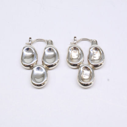 ASAMI FUJIKAWA アサミフジカワ 24AW 2401002 925 ビーンズ ピアス