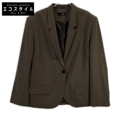 styling/ スタイリング 16WFJ254021 25年製 モカ シングルブレステッドスーツジャケット ジャケット