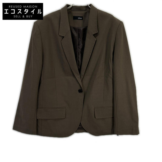 styling/ スタイリング 16WFJ254021 25年製 モカ シングルブレステッドスーツジャケット ジャケット