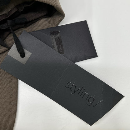styling/ スタイリング 16WFJ254021 25年製 モカ シングルブレステッドスーツジャケット ジャケット
