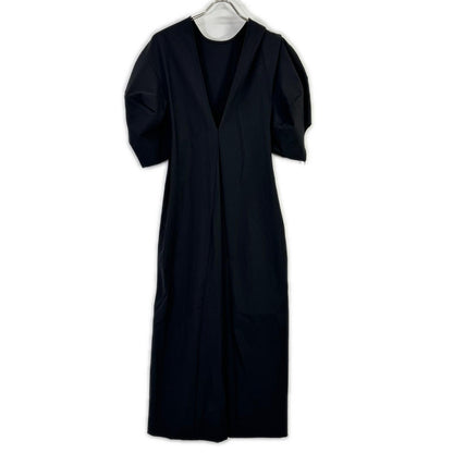 styling/ スタイリング 16WFO254102 25年製 ブラック S/S ウォッシャブル2WAYロングワンピース ワンピース