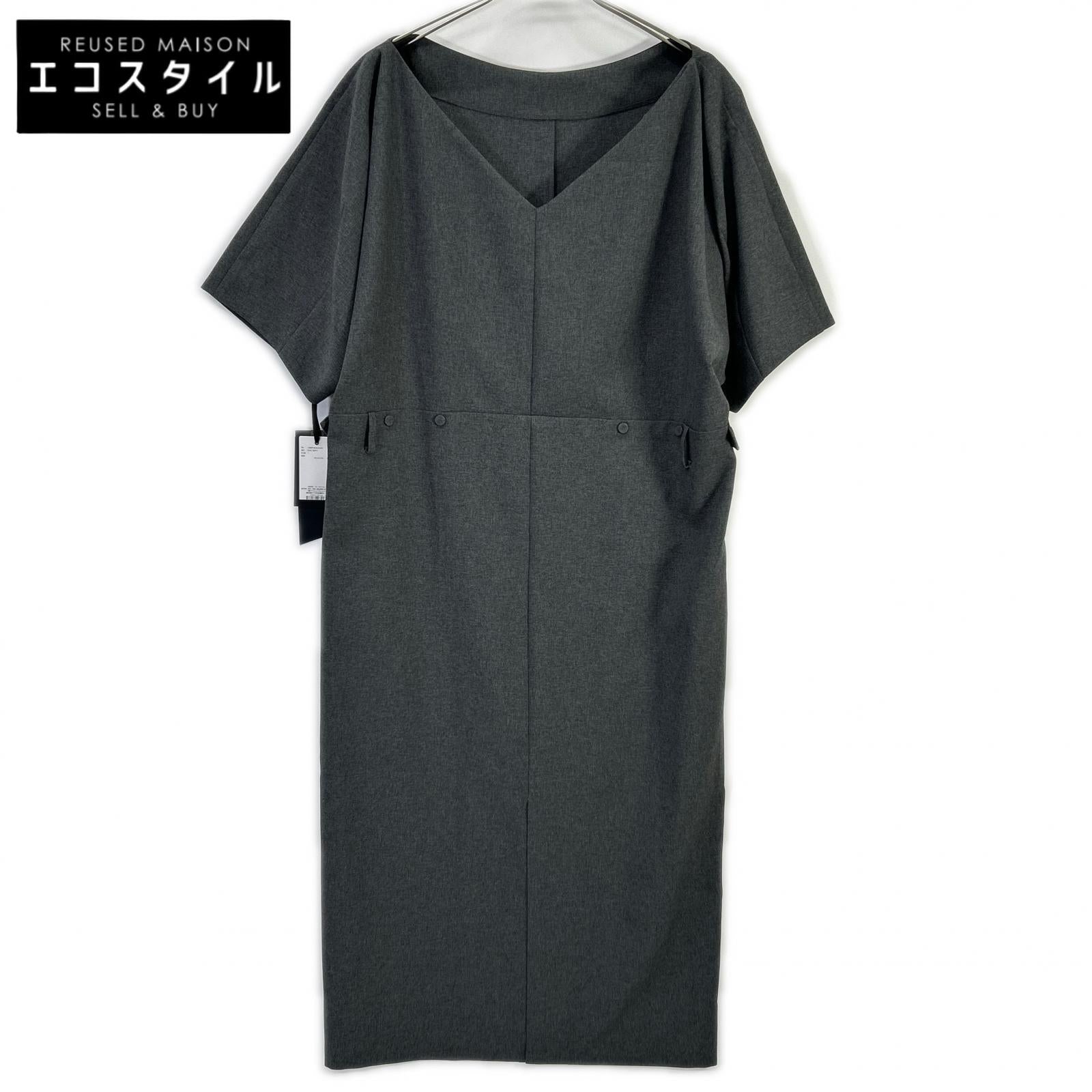 styling/ スタイリング 16WFO254048 25年製 グレー ドルマンスリーブスーツワンピース ワンピース