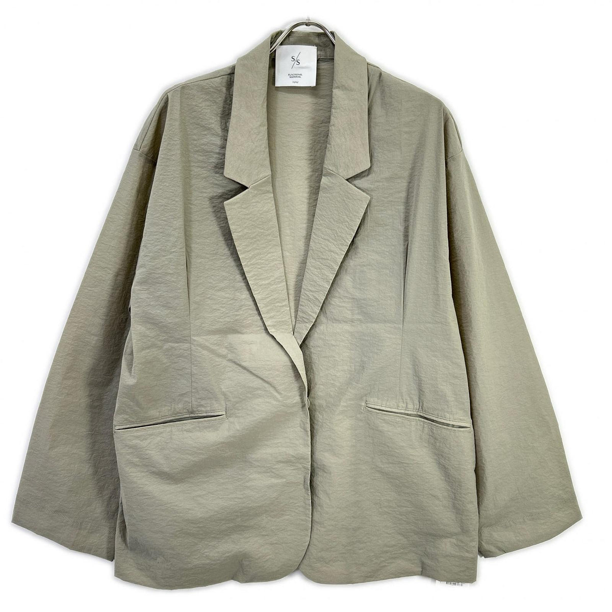 styling/ スタイリング 16WFJ252100 25年製 Light gray nylon washable airy jacket Jacket
