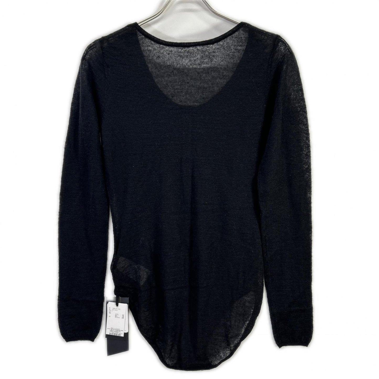 styling/ スタイリング 16WNT251058 25年製 ブラック ヘンリーネックニットボディースーツ トップス