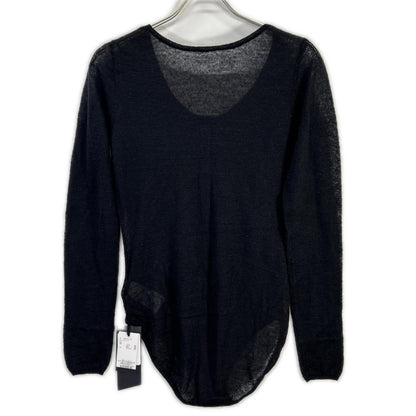 styling/ スタイリング 16WNT251058 25年製 ブラック ヘンリーネックニットボディースーツ トップス