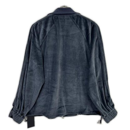 styling/ スタイリング 16WCJ254016 25年製 Dark blue zip-up velour blouson Jacket