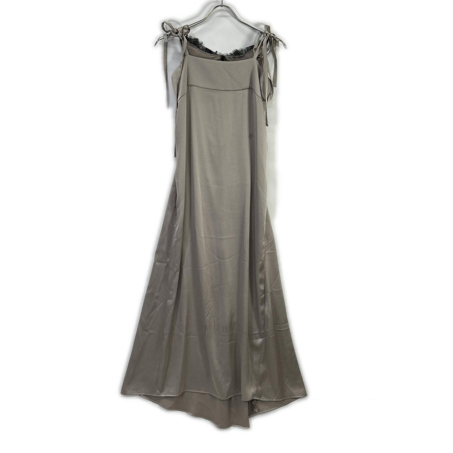 styling/ スタイリング 16WFO251065 25SS ライトグレー バックレースキャミドレス ワンピース
