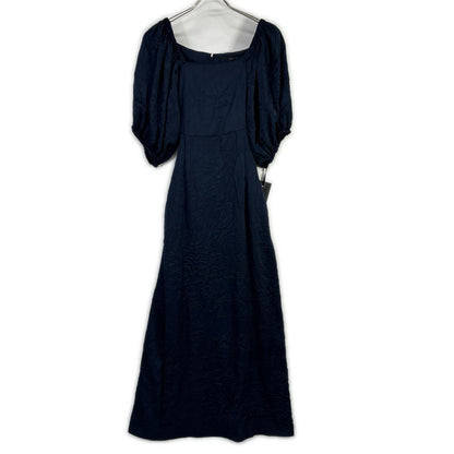 styling/ スタイリング 16WFO241080 24年製 Navy balloon-sleeve belted dress One-piece dress