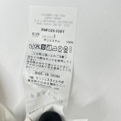 FRAY I.D フレイアイディー FWFO261081 26SS ホワイト スクエアネックストレッチレースワンピース ワンピース