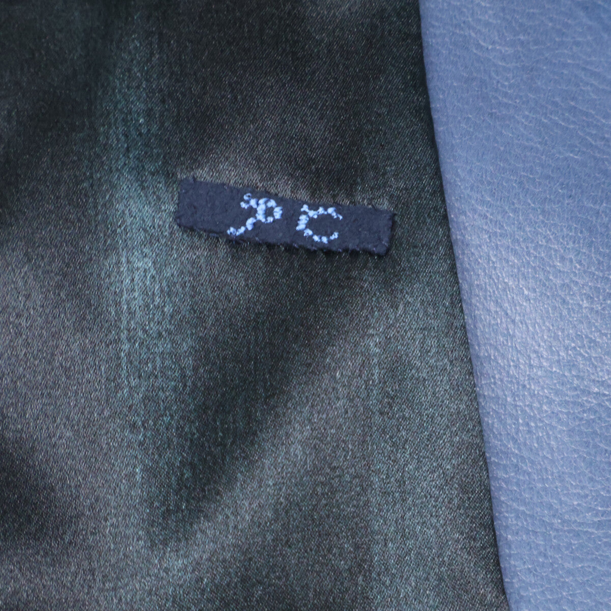 Porter Classic ポータークラシック PC-017-1962 RIDERS JACKET W/LOVE&PEACE SILVER カウレザー ダブルライダースジャケット ジャケット