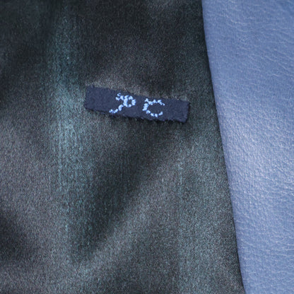 Porter Classic ポータークラシック PC-017-1962 RIDERS JACKET W/LOVE&PEACE SILVER カウレザー ダブルライダースジャケット ジャケット