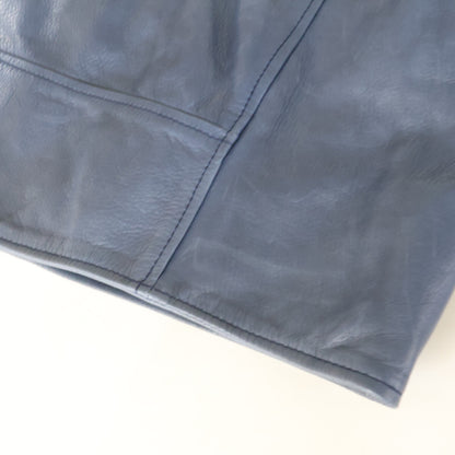 Porter Classic ポータークラシック PC-017-1962 RIDERS JACKET W/LOVE&PEACE SILVER カウレザー ダブルライダースジャケット ジャケット