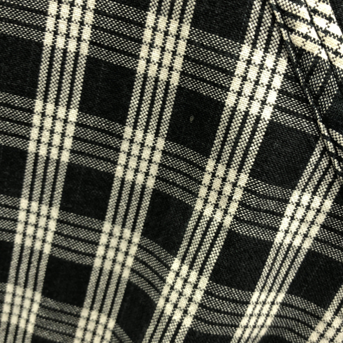 Porter Classic Porter Classic black×white cotton PALAKA PULLOVER VEST/Palaka pullover vest tops