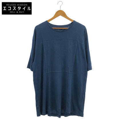Porter Classic ポータークラシック インディゴ コットン スクエアパッチ ショートスリーブカットソー トップス