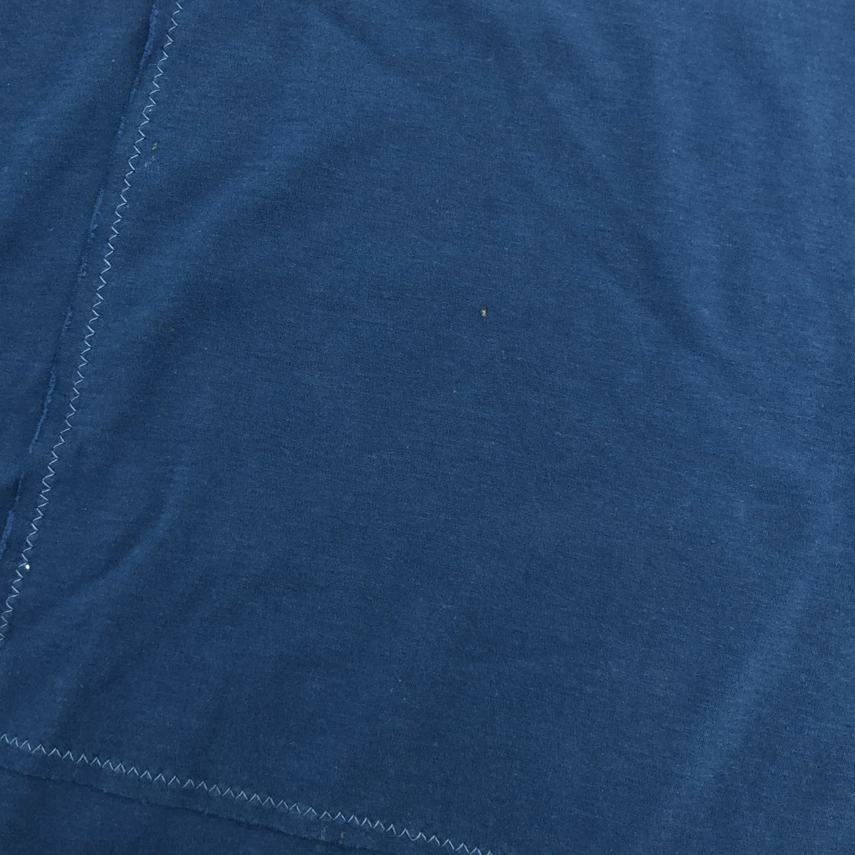 Porter Classic ポータークラシック インディゴ コットン スクエアパッチ ショートスリーブカットソー トップス