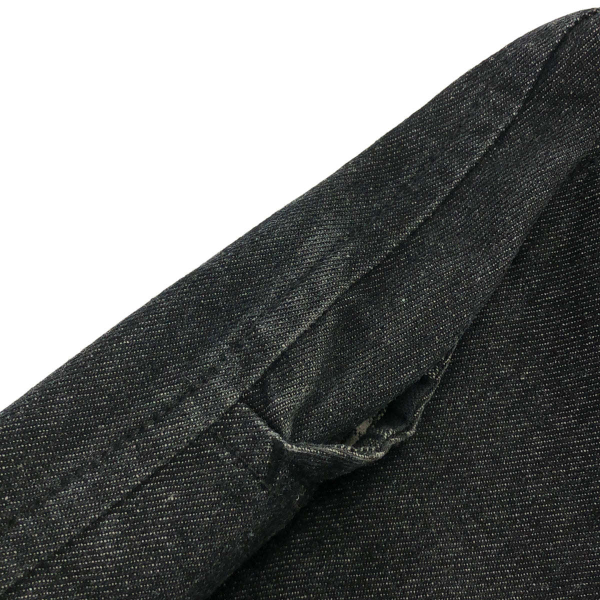 Porter Classic Porter Classic black cotton KENDO DENIM button-fly wide-leg denim pants bottoms