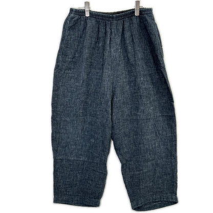Porter Classic ポータークラシック PC-049-1271 グレー SASHIKO LINEN PEACE PANTS イージーワイドパンツ ボトムス