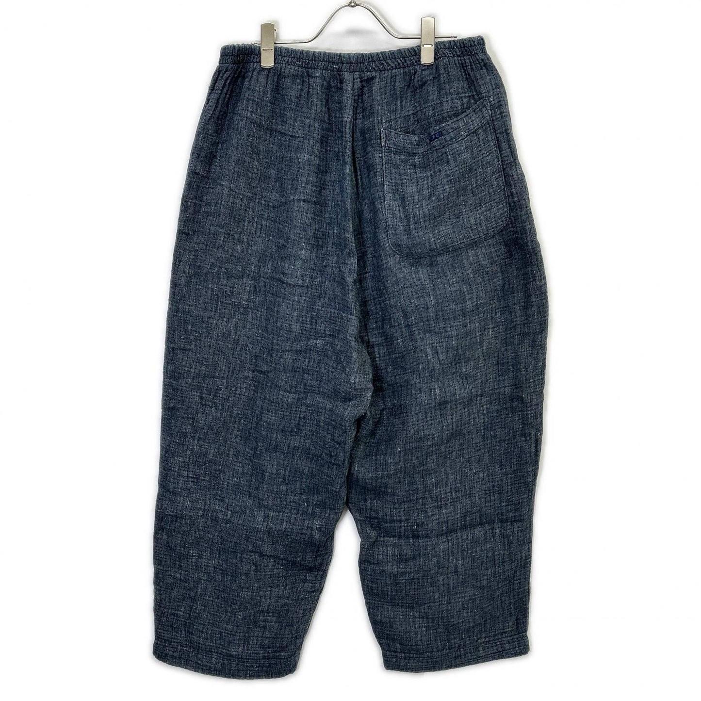 Porter Classic ポータークラシック PC-049-1271 グレー SASHIKO LINEN PEACE PANTS イージーワイドパンツ ボトムス