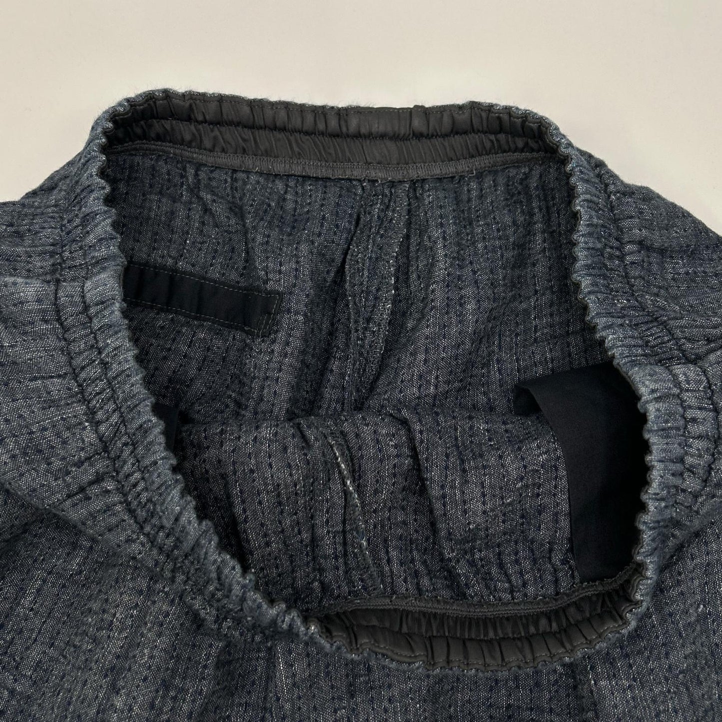 Porter Classic ポータークラシック PC-049-1271 グレー SASHIKO LINEN PEACE PANTS イージーワイドパンツ ボトムス