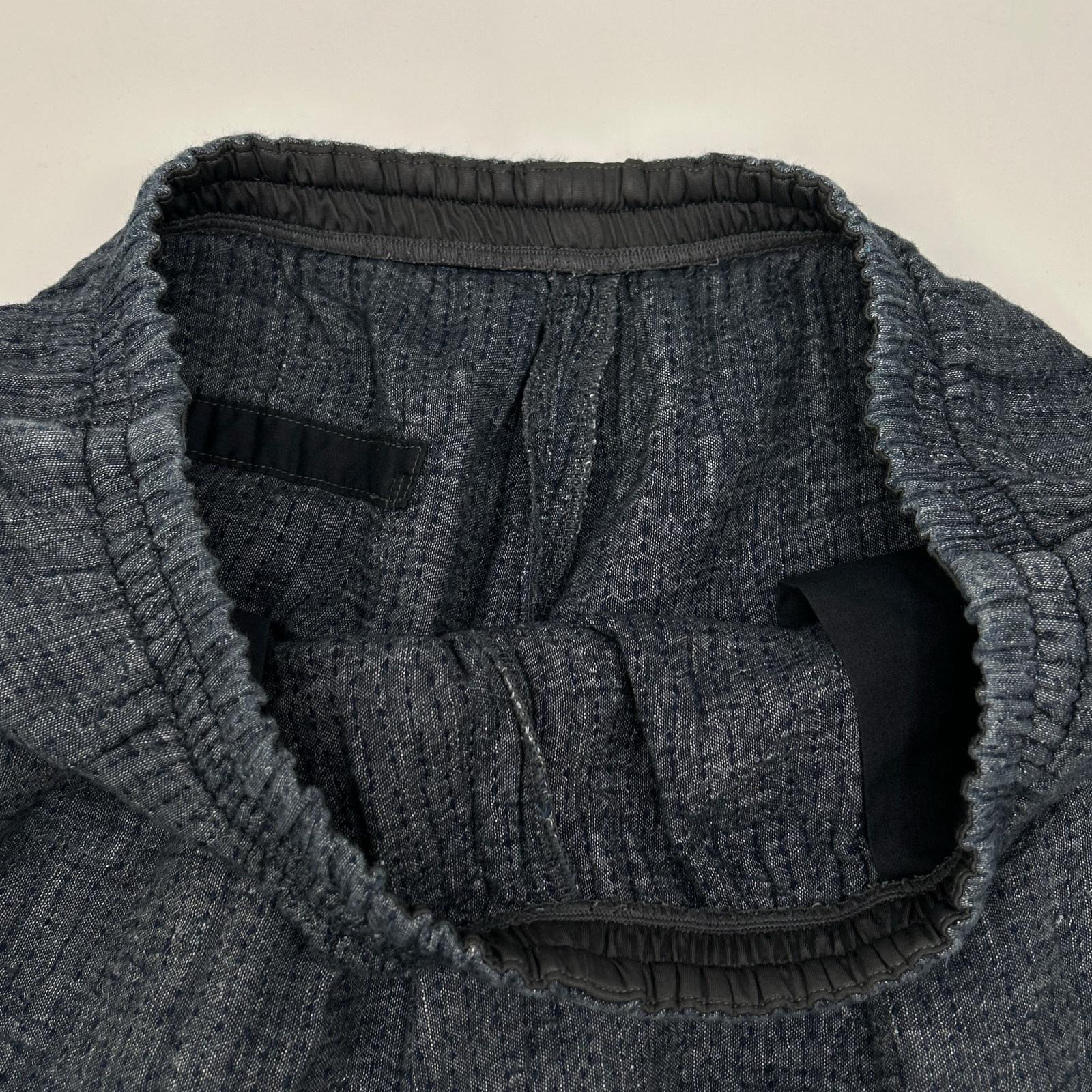 Porter Classic ポータークラシック PC-049-1271 グレー SASHIKO LINEN PEACE PANTS イージーワイドパンツ ボトムス