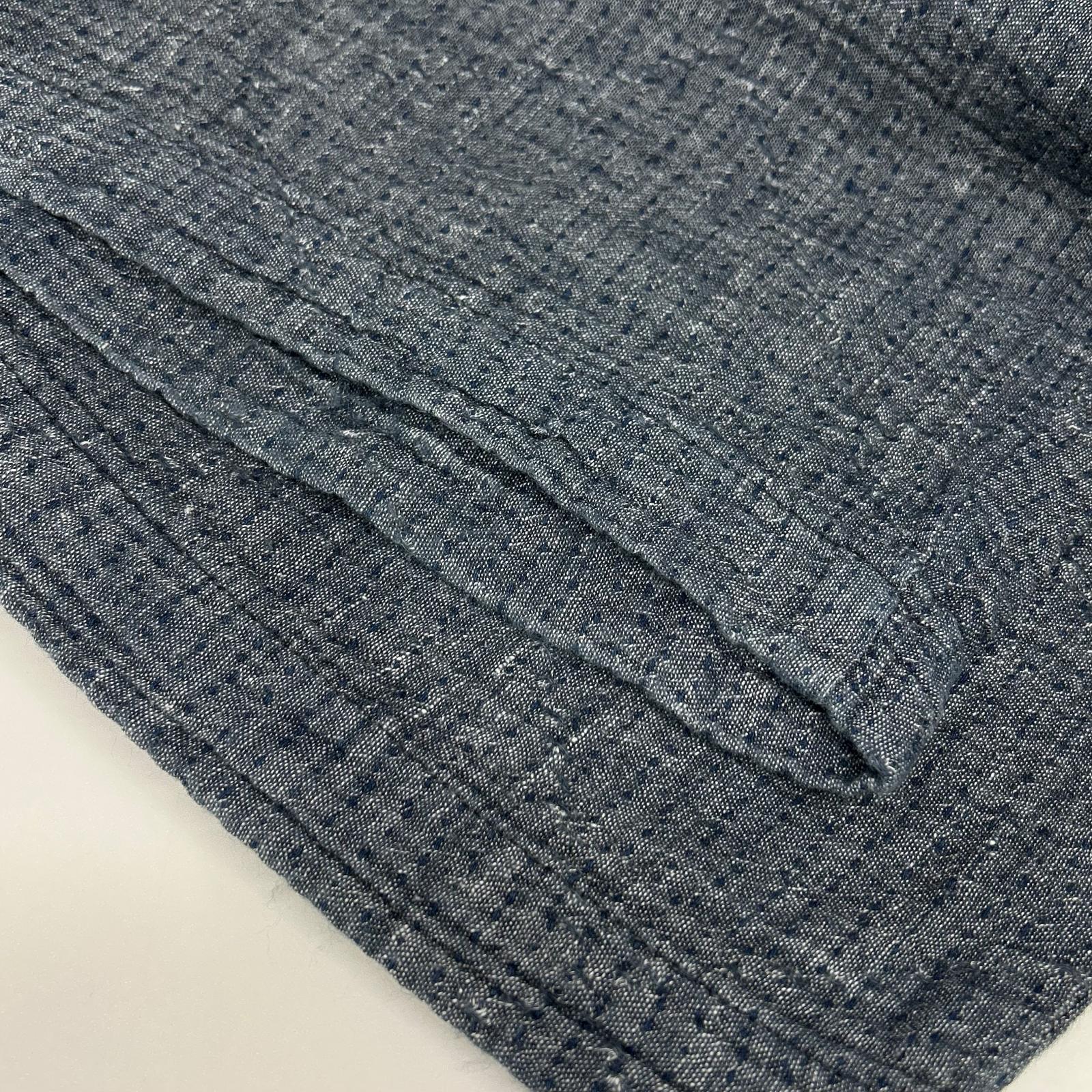 Porter Classic ポータークラシック PC-049-1271 グレー SASHIKO LINEN PEACE PANTS イージーワイドパンツ ボトムス