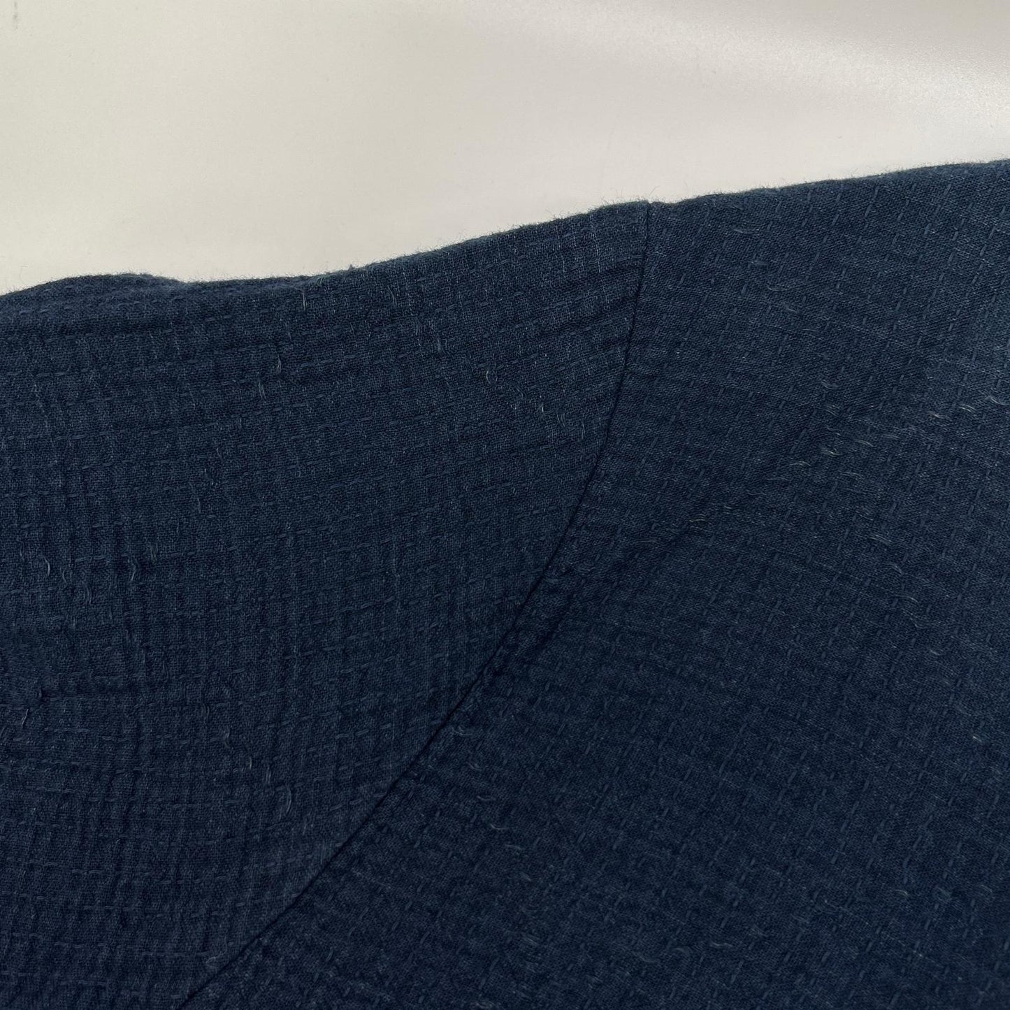 Porter Classic ポータークラシック インディゴ SASHIKO SUPER LIGHT SWEAT SHIRT 刺し子 スウェットシャツ トップス