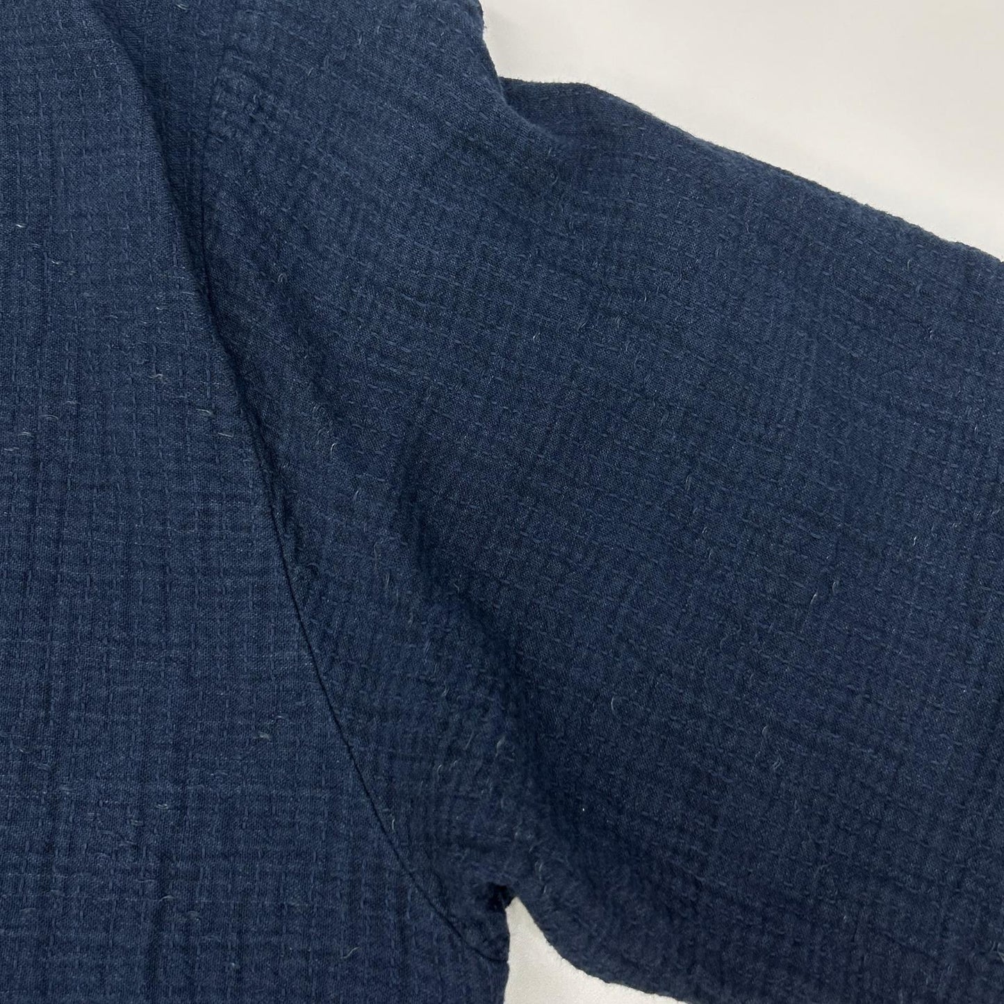 Porter Classic ポータークラシック インディゴ SASHIKO SUPER LIGHT SWEAT SHIRT 刺し子 スウェットシャツ トップス
