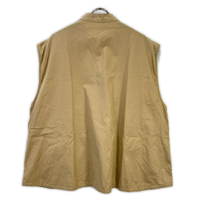 Porter Classic ポータークラシック ベージュ GABARDINE STAND COLLAR VEST ギャバジンスタンドカラーベスト ベスト