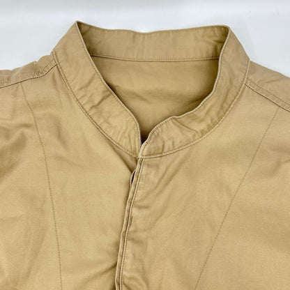 Porter Classic ポータークラシック ベージュ GABARDINE STAND COLLAR VEST ギャバジンスタンドカラーベスト ベスト