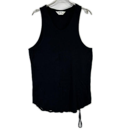 ANCELLM アンセルム ANC-CT57 24SS ブラック DAMAGE WAFFLE TANK TOP ダメージワッフルタンクトップ トップス