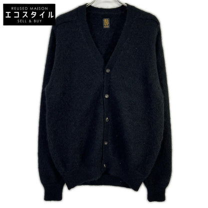 BATONER バトナー BN-22FW-065 ブラック モヘヤ100 PURE MOHAIR CARDIGAN ピュアモヘアカーディガン トップス