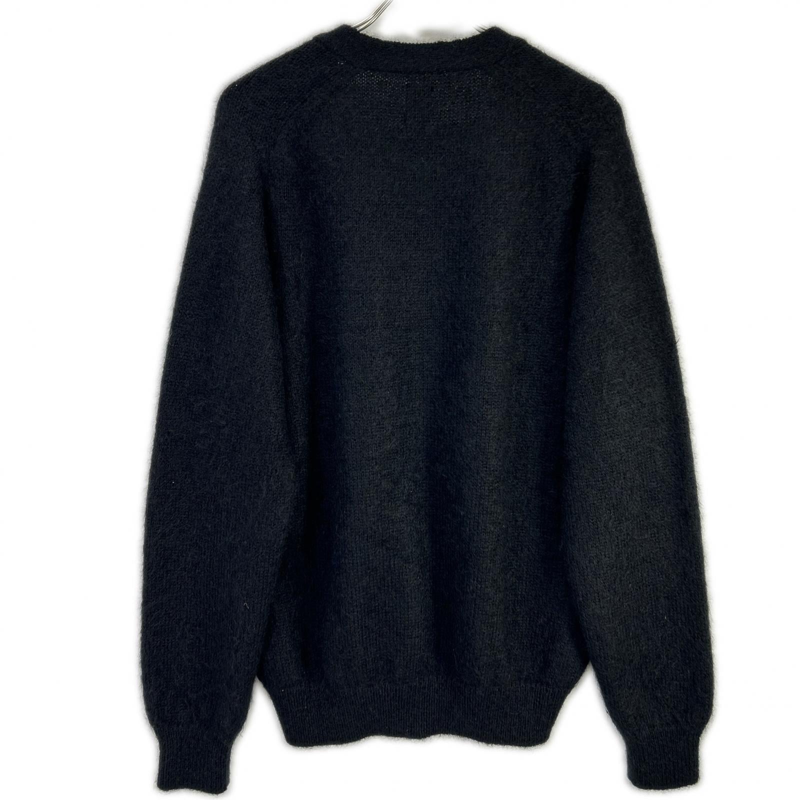BATONER バトナー BN-22FW-065 ブラック モヘヤ100 PURE MOHAIR CARDIGAN ピュアモヘアカーディガン トップス