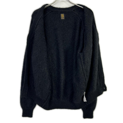 BATONER バトナー BN-22FW-065 ブラック モヘヤ100 PURE MOHAIR CARDIGAN ピュアモヘアカーディガン トップス