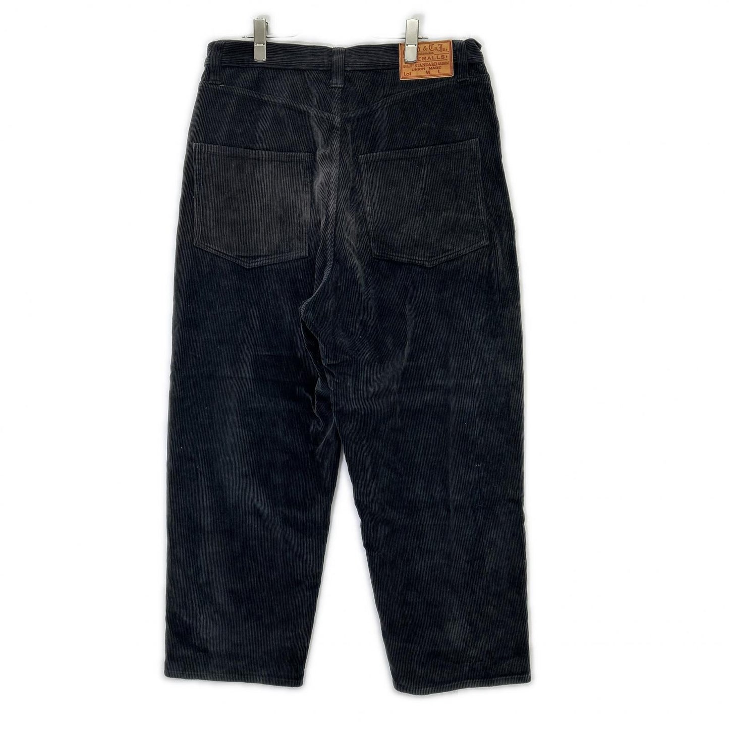 GOLD ゴールド GL42225 21AW チャコール 9W CORDUROY 5POCKET WIDE PANTS コーデュロイパンツ ボトムス