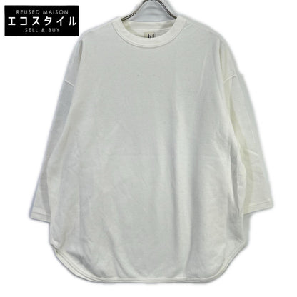 blurhms ブラームス ホワイト Rough & Smooth Thermal Baseball ワッフルカットソー トップス
