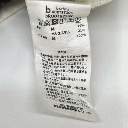 blurhms ブラームス ホワイト Rough & Smooth Thermal Baseball ワッフルカットソー トップス