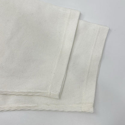 blurhms ブラームス ホワイト Rough & Smooth Thermal Baseball ワッフルカットソー トップス