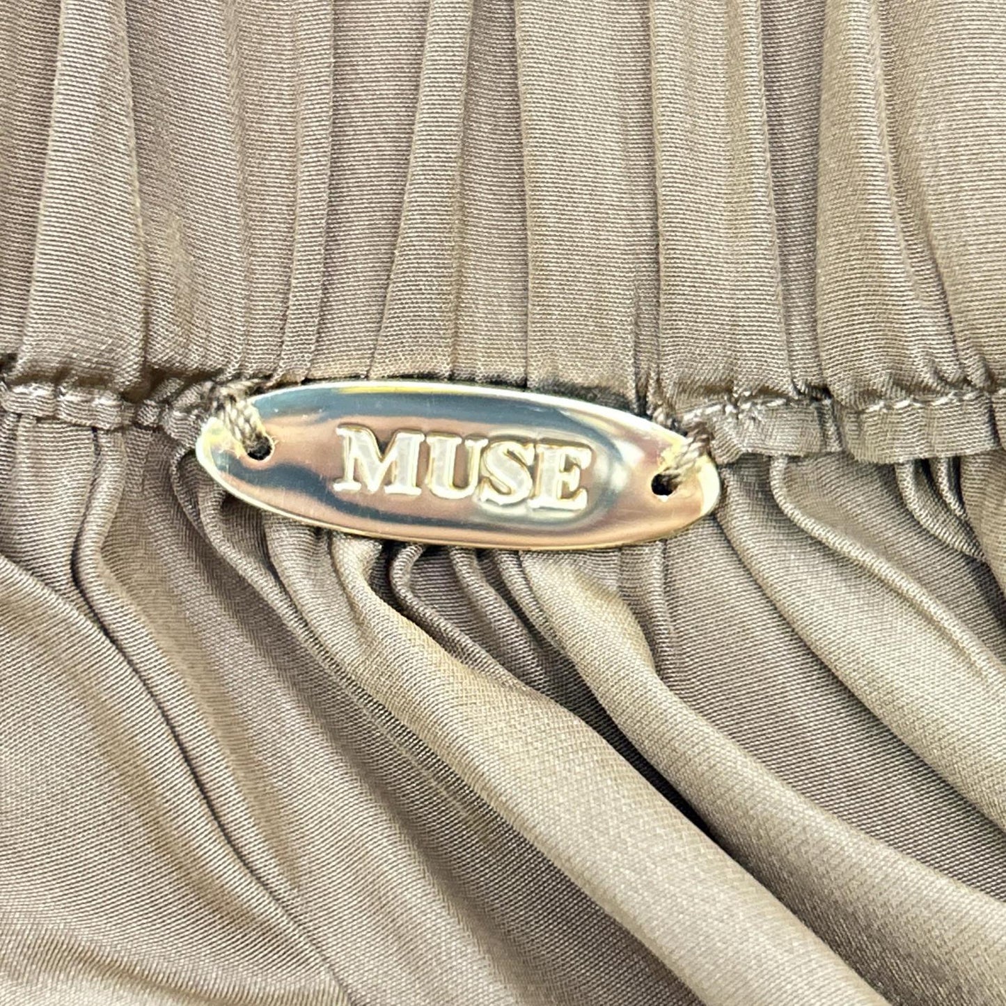 MUSE ミューズ 25年製 ブラウン Gather Maxi スカート スカート
