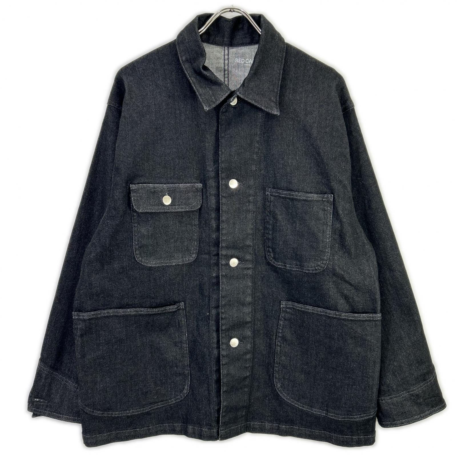 RED CARD レッドカード 【Spick & Span別注】47W920S ブラック Chore Coat/オーバーサイズデニムジャケット ジャケット