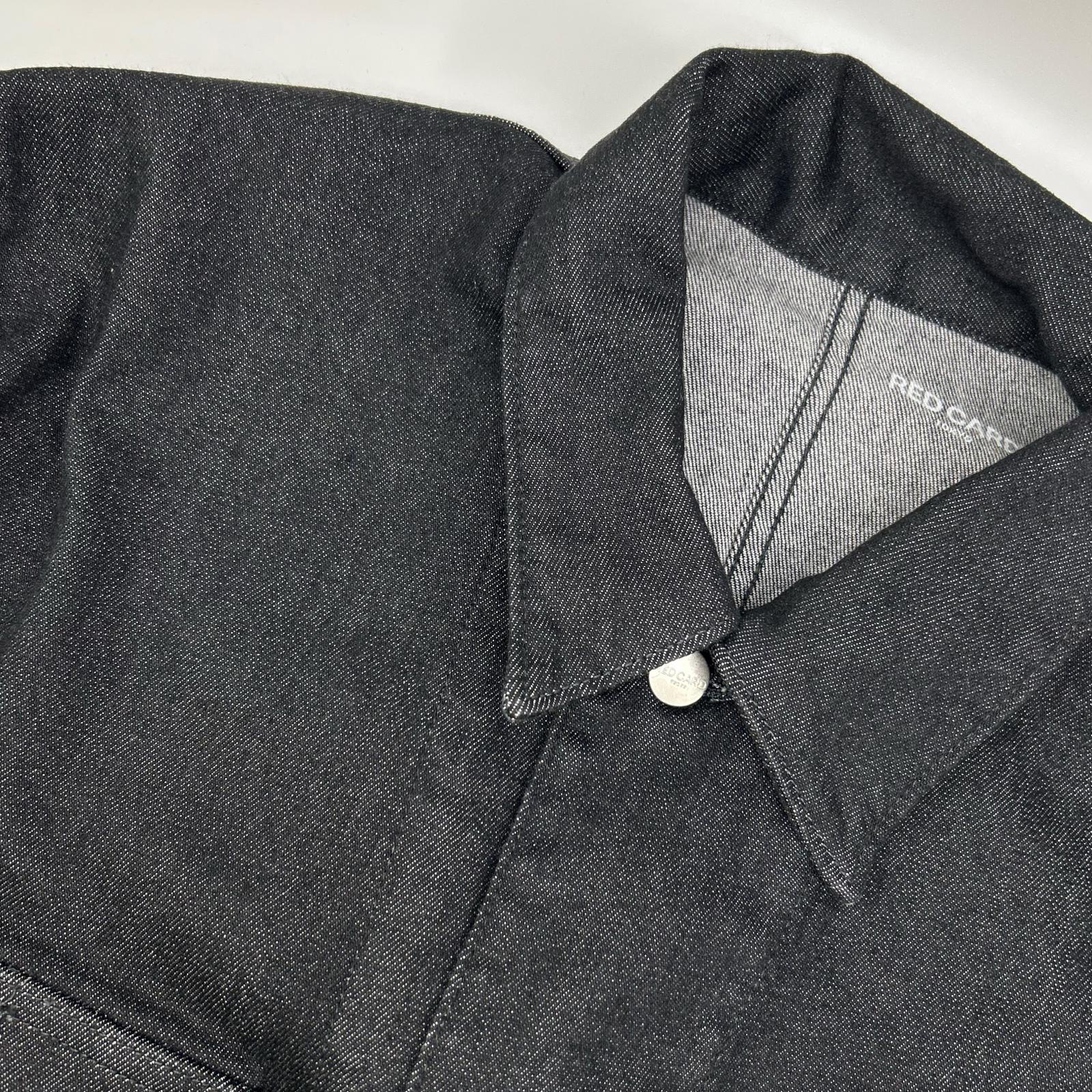 RED CARD レッドカード 【Spick & Span別注】47W920S ブラック Chore Coat/オーバーサイズデニムジャケット ジャケット
