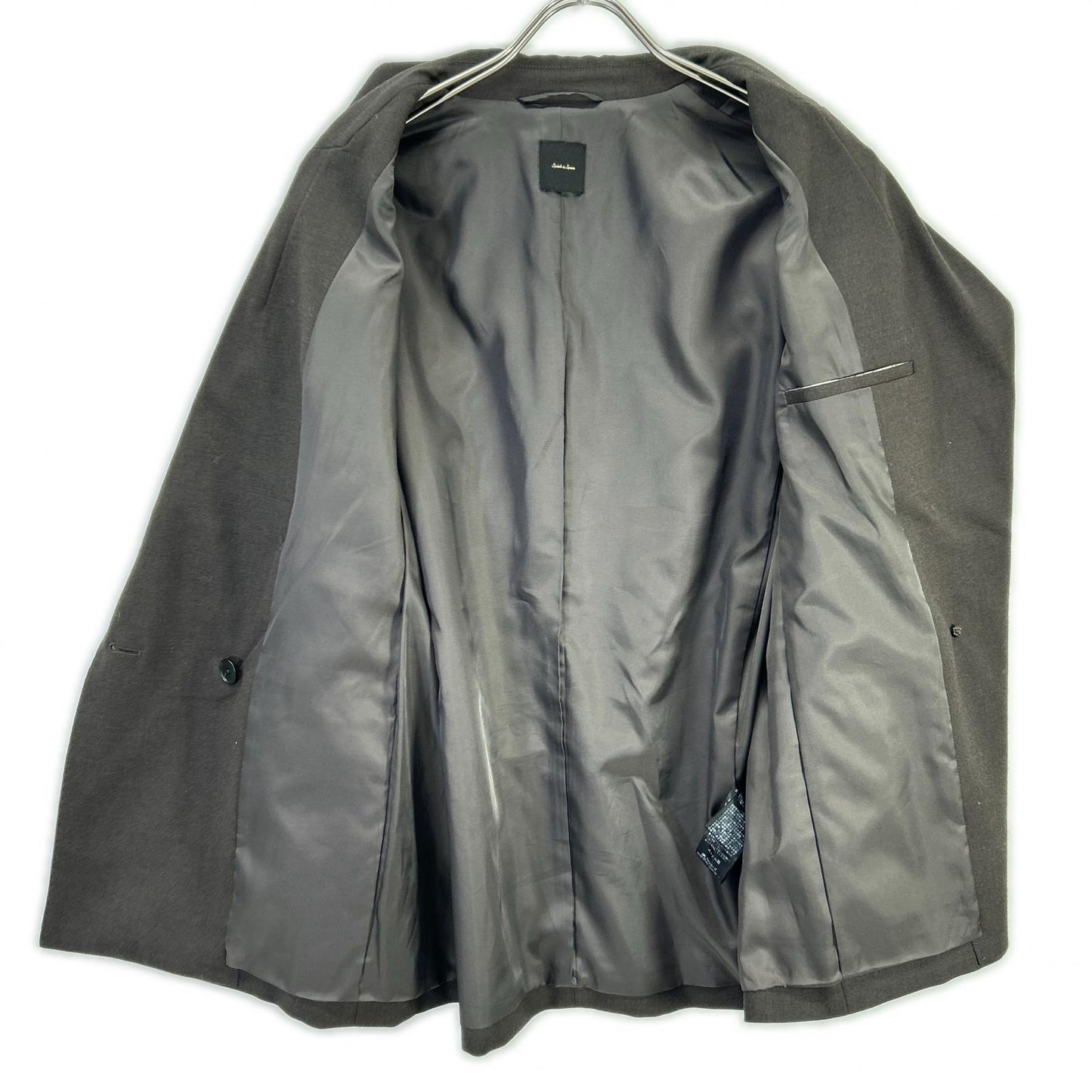 Spick&Span スピック＆スパン 25年製 カーキ ウールブレンドダブルブレストジャケット ジャケット