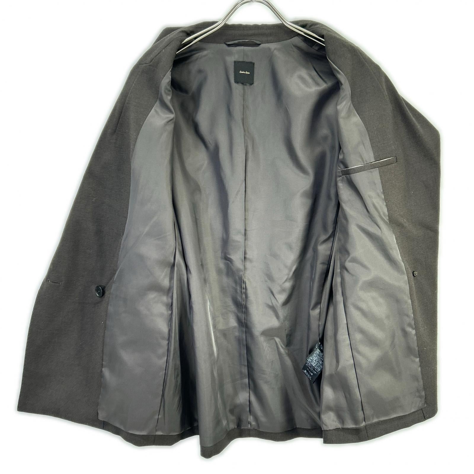 Spick&Span スピック＆スパン 25年製 カーキ ウールブレンドダブルブレストジャケット ジャケット