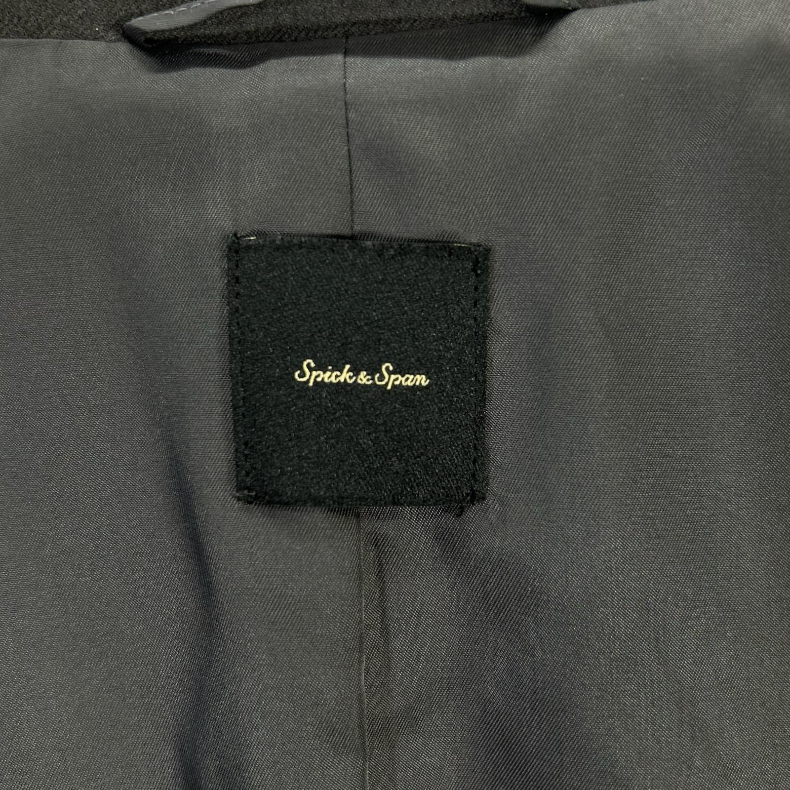 Spick&Span スピック＆スパン 25年製 カーキ ウールブレンドダブルブレストジャケット ジャケット