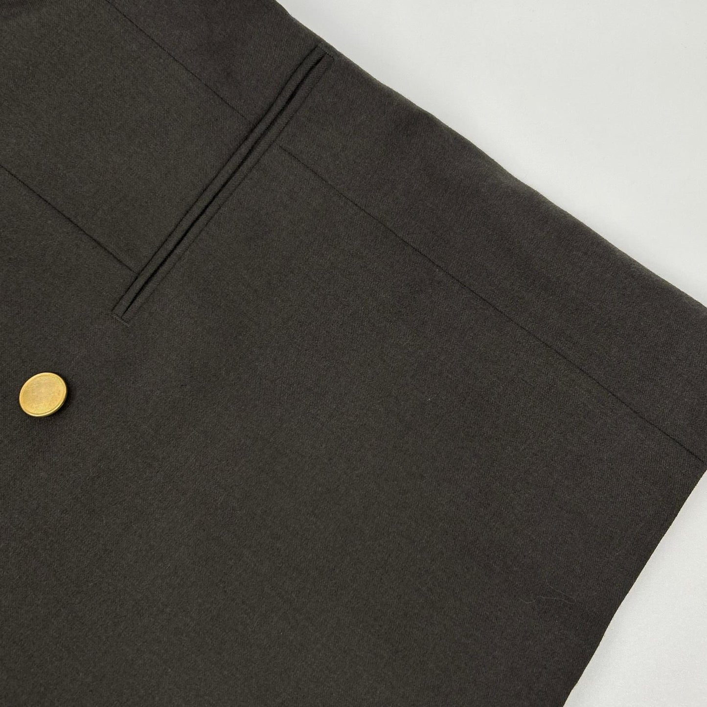 Spick&Span スピック＆スパン 25年製 カーキ ウールブレンドダブルブレストジャケット ジャケット