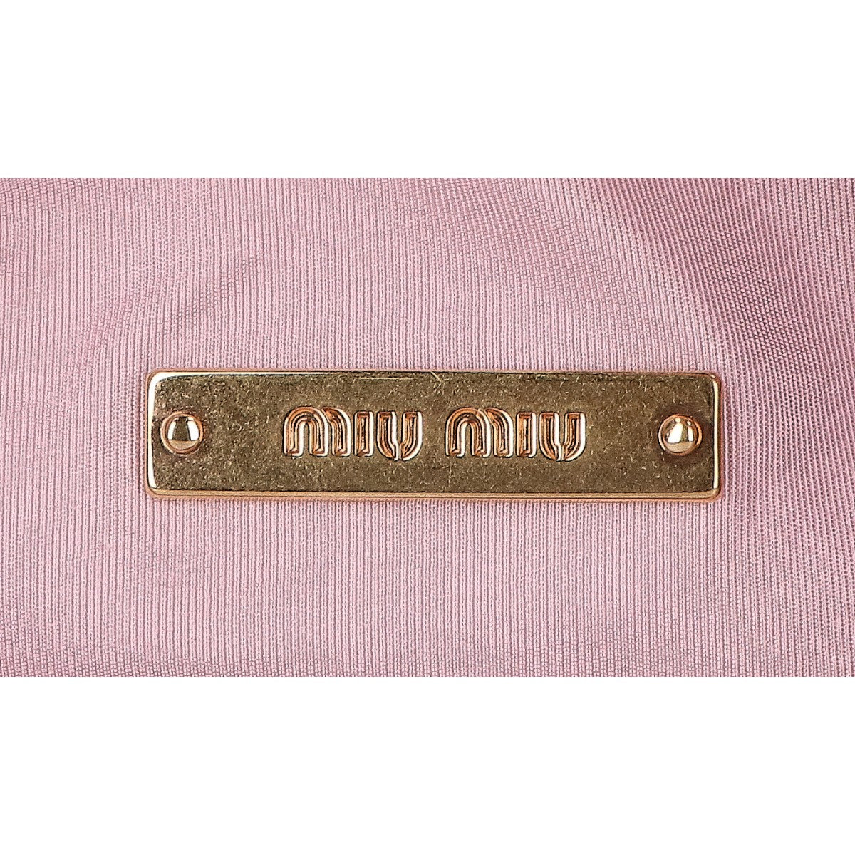MIUMIU ミュウミュウ 美品 5NE841 パイル素材 テリークロスミニバッグ キャンバステープ ワンショルダーバッグ ハンドバッグ