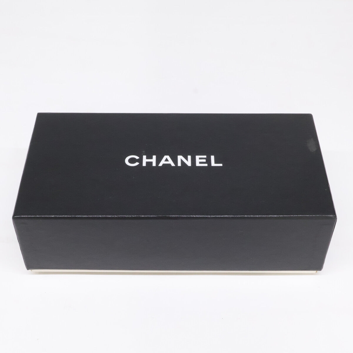CHANEL シャネル 新品同様 97P レザー/ファブリック ロゴデザイン サスペンダー ベルト