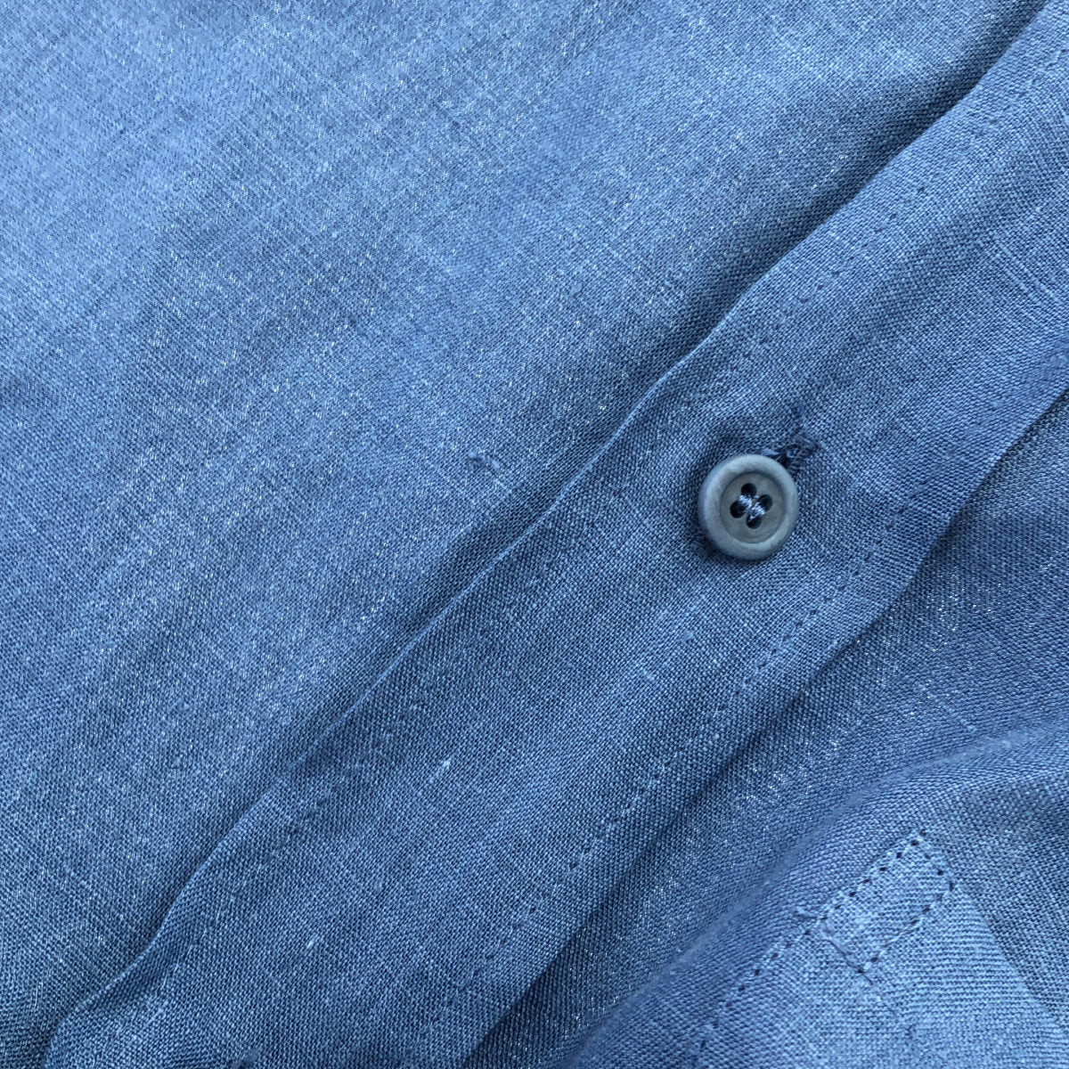 SEASE Sease 26SS SI030 TN359 blue 100% linen long-sleeve shirt tops