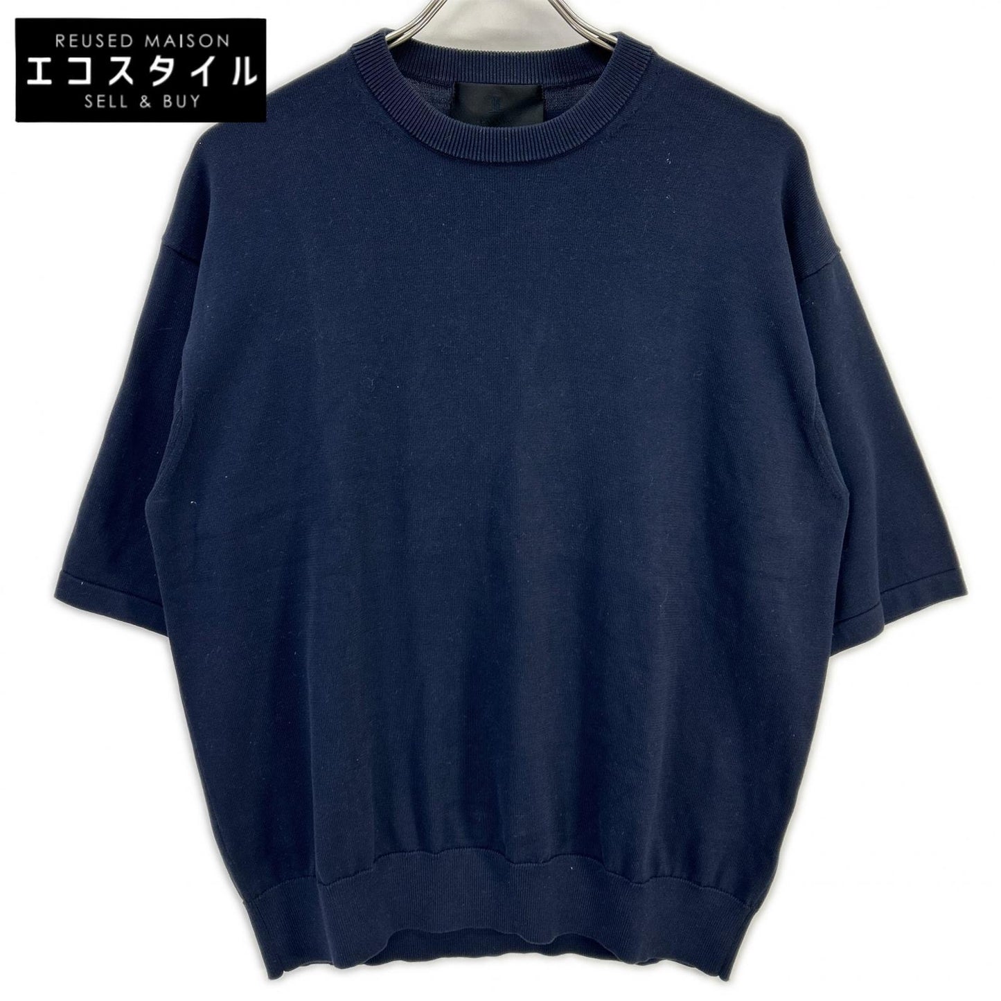 LANVIN COLLECTION ランバンコレクション 148901/KN903 ネイビー SOMERSET SWEATER サマーセット セーター トップス